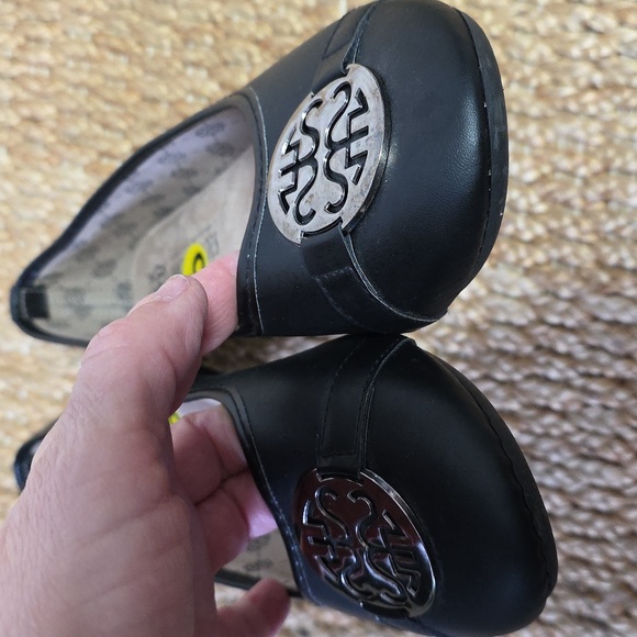 Harborside Anabel Comfort Slip-On Ballet Flats Black Womens 9 Trendy Neutral EUC - Picture 2 of 9